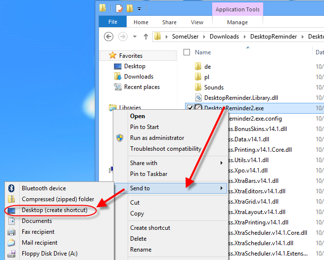 30 create shortcut