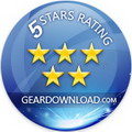 5 stars on GearDownload.com